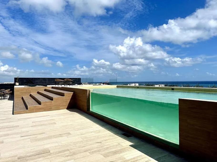 Apartment 1Br Modern Apt With Rooftop Pool, Gym & Spa Playa del Carmen