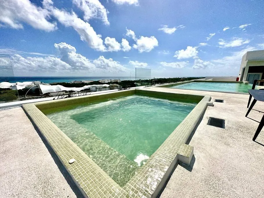Apartment 1Br Modern Apt With Rooftop Pool, Gym & Spa Playa del Carmen Mexico