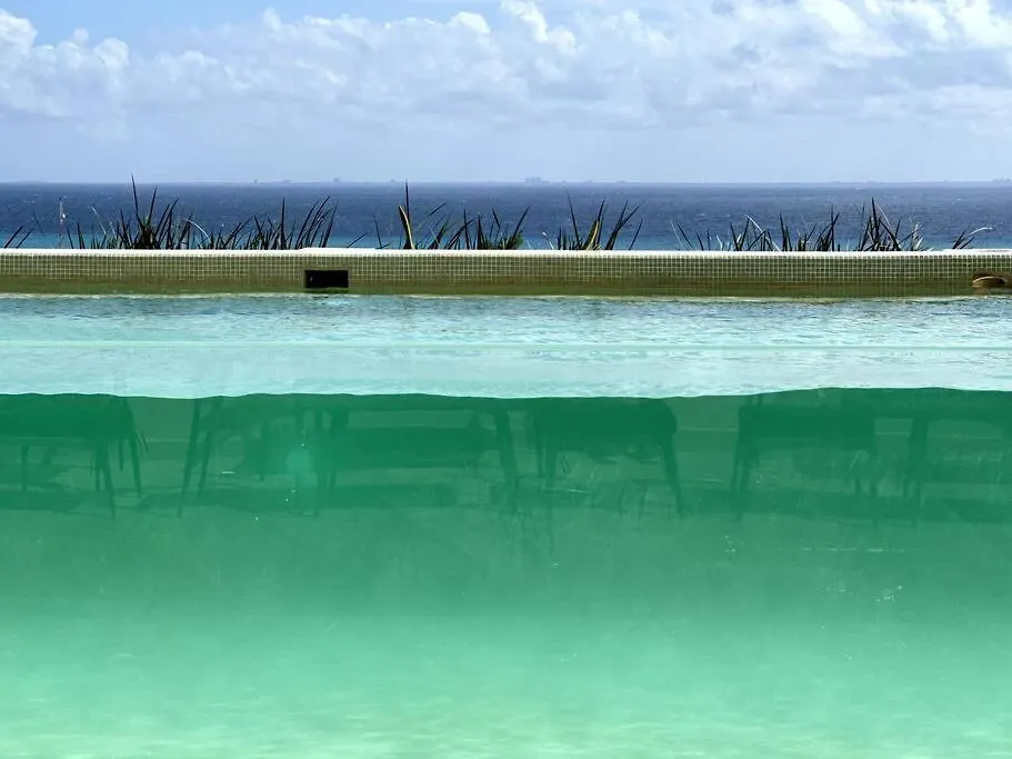 1Br Modern Apt With Rooftop Pool, Gym & Spa Playa del Carmen